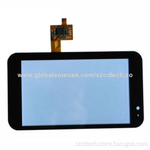 4.3" Capacitive Touch Panel with WQVGA resolution/applied to handheld device for temperature control